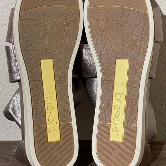 Bussola Silver and Tan Sandals - Picture 5 of 6